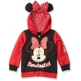 thumbnail image 1 of Disney Girls' Toddler Hoodie, Minnie Mouse, Nala and Bo Peep, 1 of 3