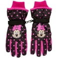 thumbnail image 1 of Disney Girls' Winter Insulated Snow Ski Gloves – Minnie Mouse or Frozen II Elsa & Anna (Toddler/Little Girls), 1 of 5