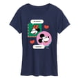 thumbnail image 1 of Disney - Glowin Iconic - Women's Short Sleeve Graphic T-Shirt, 1 of 4