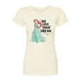 thumbnail image 1 of Disney - Go Live Your Dream Ariel  - Juniors Fitted Graphic T-Shirt, 1 of 4