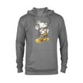 thumbnail image 1 of Disney Gold Mickey Mouse Pose - Pullover Hoodie for Adults -Customized-Graphite Heather, 1 of 5