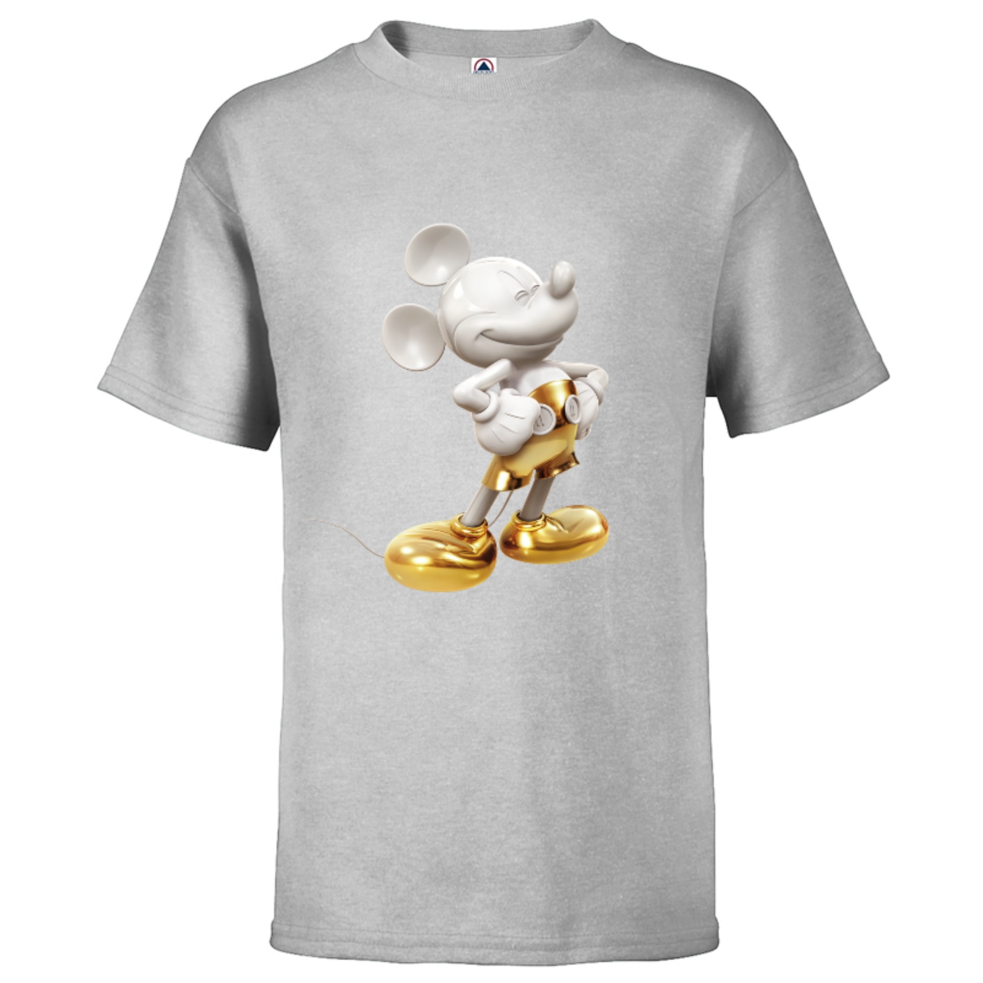 Gold mickey store mouse shirt