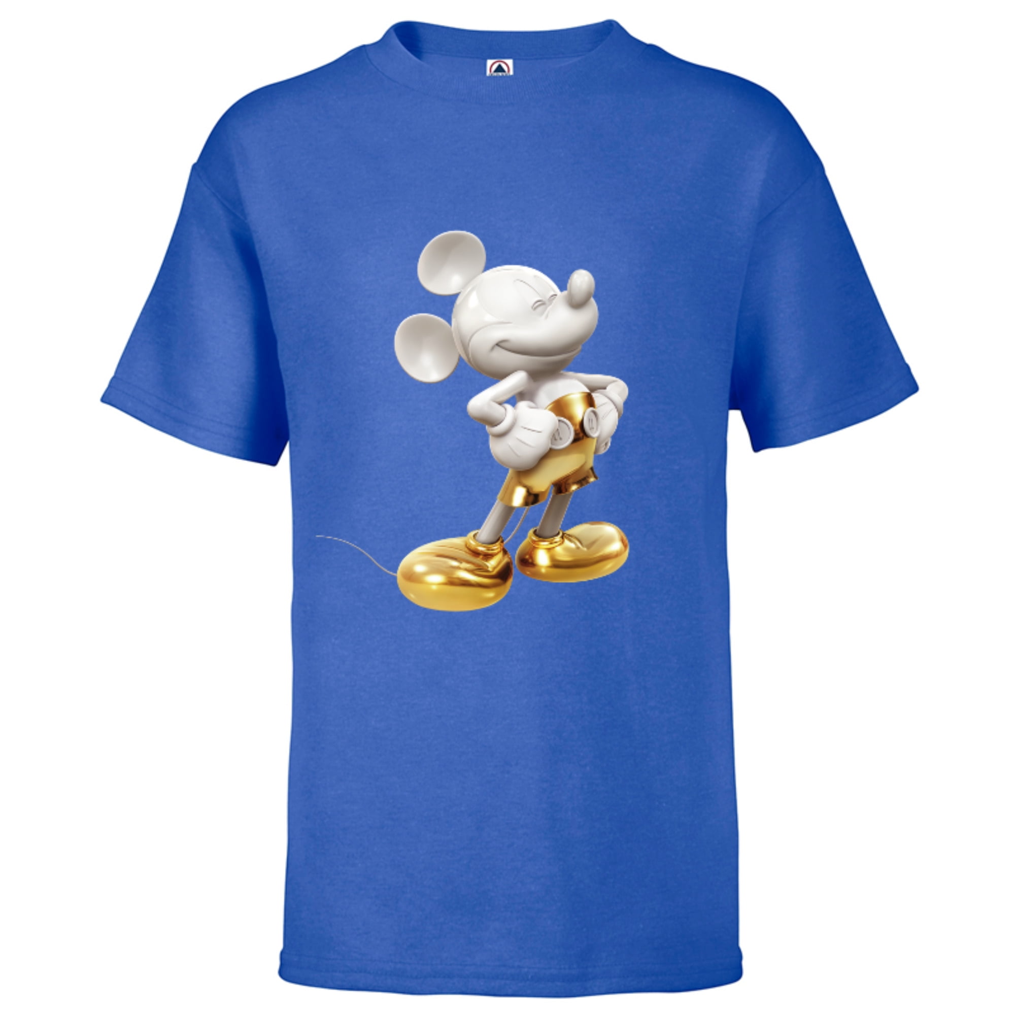 Gold mickey hotsell mouse shirt