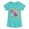 thumbnail image 1 of Disney - Good Hair Day  - Toddler & Youth Girls Short Sleeve Graphic T-Shirt, 1 of 5