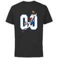 thumbnail image 1 of Disney Goofy #00 Football Catch Sports - Short Sleeve Cotton T-Shirt for Adults - Customized-Black, 1 of 5