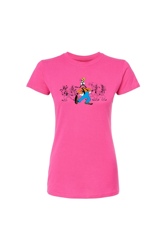 - Goofy Chest - Juniors Fitted Short Sleeve Graphic T-Shirt