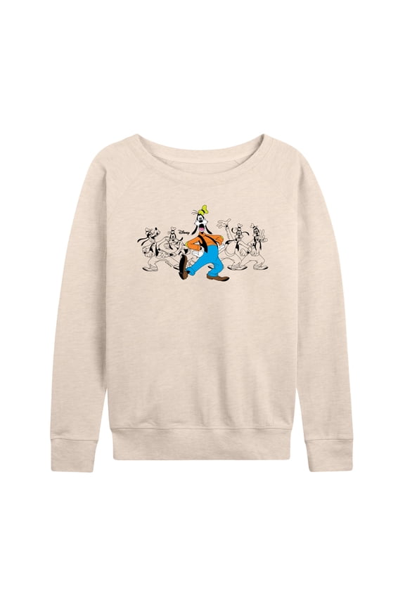 - Goofy Chest - Women's French Terry Long Sleeve Pullover