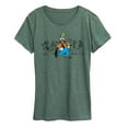 thumbnail image 1 of Disney - Goofy Chest - Women's Short Sleeve Graphic T-Shirt, 1 of 4