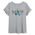 thumbnail image 1 of Disney - Goofy Chest - Womens Oversized Graphic T-Shirt, 1 of 4