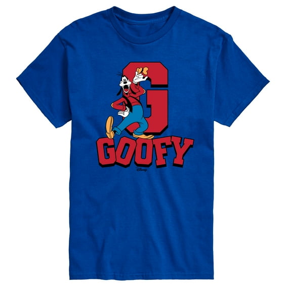 Disney - Goofy College - Sporty Athletic - Men's Short Sleeve T-Shirt