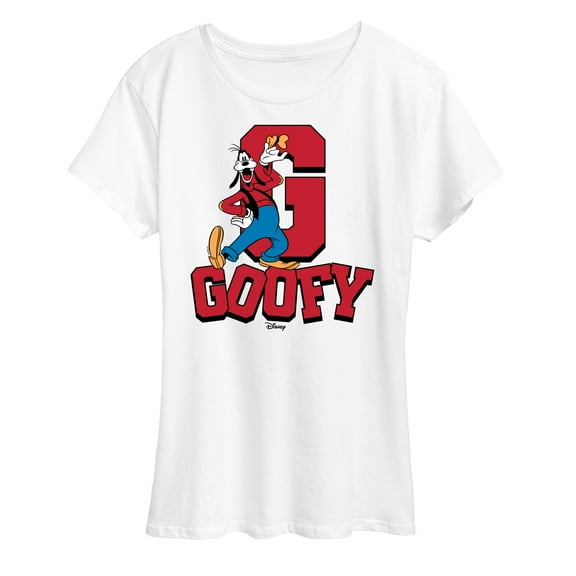 Disney - Goofy College - Sporty Athletic - Women's Short Sleeve Graphic T-Shirt