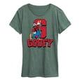 thumbnail image 1 of Disney - Goofy College - Sporty Athletic - Women's Short Sleeve Graphic T-Shirt, 1 of 4
