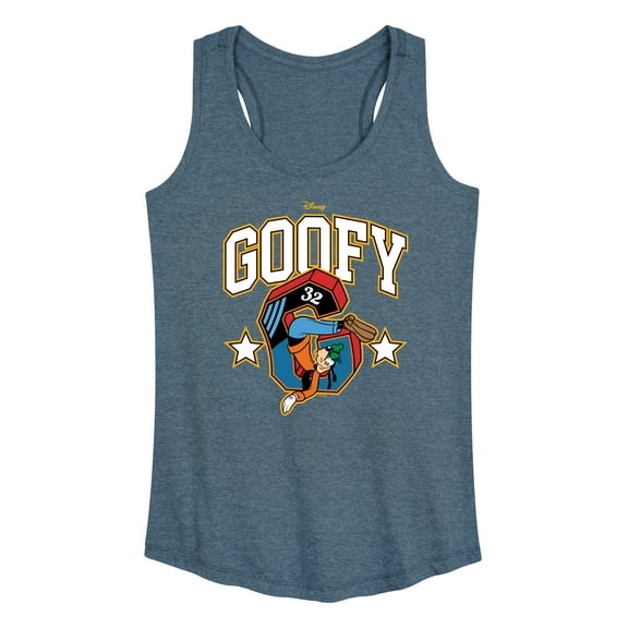 Disney - Goofy Collegiate - Women's Racerback Tank Top