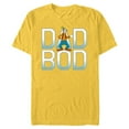 thumbnail image 1 of Disney Goofy Dad Bod - Short Sleeve Blended T-Shirt for Adults - Customized-Yellow, 1 of 5