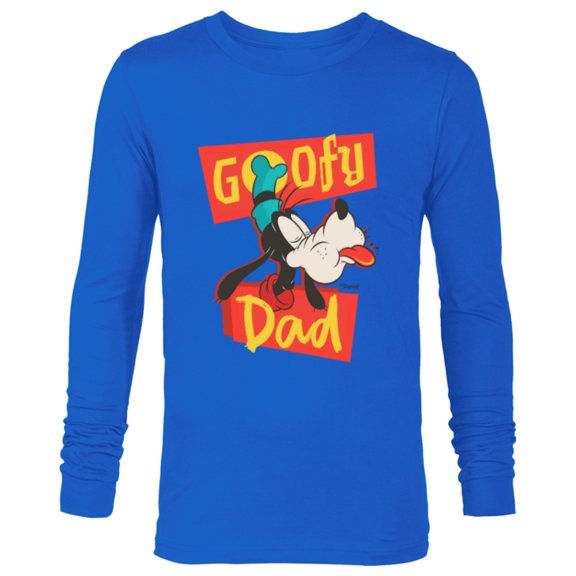 Disney Goofy Dad Family Trip Father’s Day - Long Sleeve T-Shirt for Men - Customized-Navy