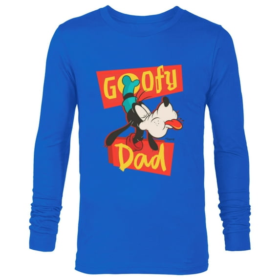Disney Goofy Dad Family Trip Father’s Day - Long Sleeve T-Shirt for Men - Customized-Navy