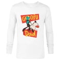 thumbnail image 1 of Disney Goofy Dad Family Trip Father’s Day - Long Sleeve T-Shirt for Men - Customized-White, 1 of 5