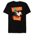 thumbnail image 1 of Disney Goofy Dad Family Trip Father’s Day - Short Sleeve Blended T-Shirt for Adults - Customized-Black, 1 of 5