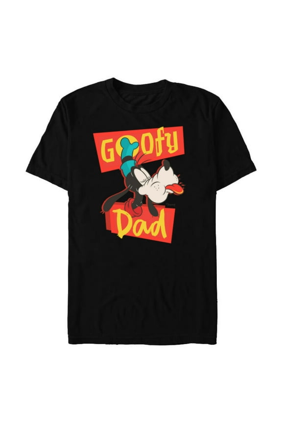 Goofy Dad Family Trip Father’s Day - Short Sleeve Blended T-Shirt for Adults - Customized-Black