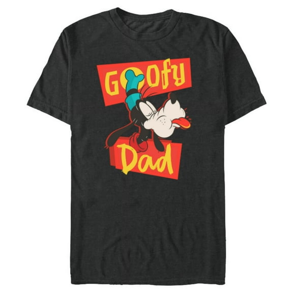 Disney Goofy Dad Family Trip Father’s Day - Short Sleeve Blended T-Shirt for Adults - Customized-Dark Heather