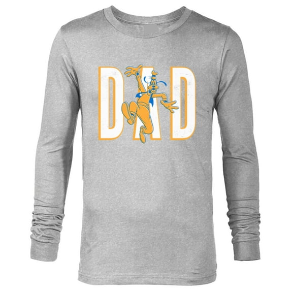 Disney Goofy Dad - Long Sleeve T-Shirt for Men - Customized-Athletic Heather