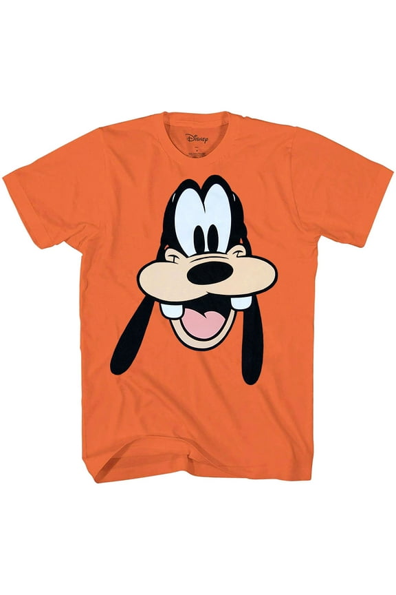 Goofy Face Big Smile T-Shirt Orange