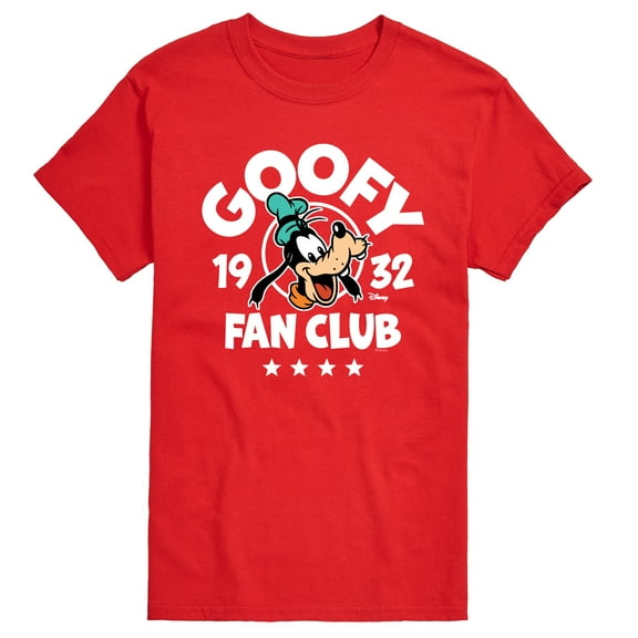 Disney - Goofy Fan Club - Men's Short Sleeve Graphic T-Shirt