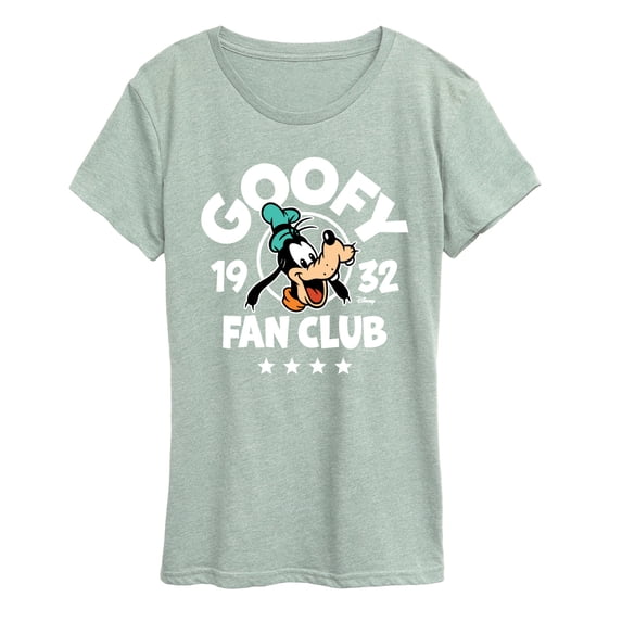 Disney - Goofy Fan Club - Women's Short Sleeve Graphic T-Shirt