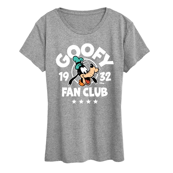 Disney - Goofy Fan Club - Women's Short Sleeve Graphic T-Shirt