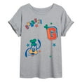 thumbnail image 1 of Disney - Goofy Faux Hit Oversized - Womens Oversized Graphic T-Shirt, 1 of 4