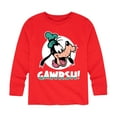 thumbnail image 1 of Disney - Goofy Gawrsh Boys' Long Sleeve Graphic T-Shirt, 1 of 5