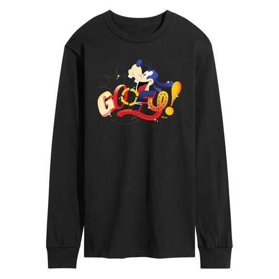 Disney - Goofy Geometric - Men's Long Sleeve T-Shirt