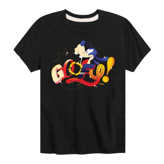 Disney - Goofy Geometric - Toddler & Youth Short Sleeve Graphic T-Shirt