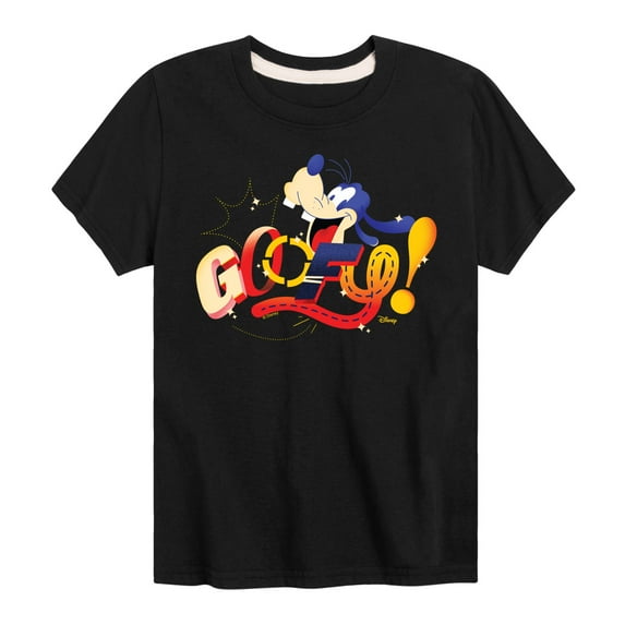 Disney - Goofy Geometric - Toddler & Youth Short Sleeve Graphic T-Shirt