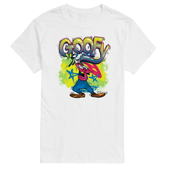 Disney - Goofy Graffiti - Men's Short Sleeve Graphic T-Shirt