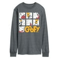 thumbnail image 1 of Disney - Goofy Grid - Men's Long Sleeve Graphic T-Shirt, 1 of 4