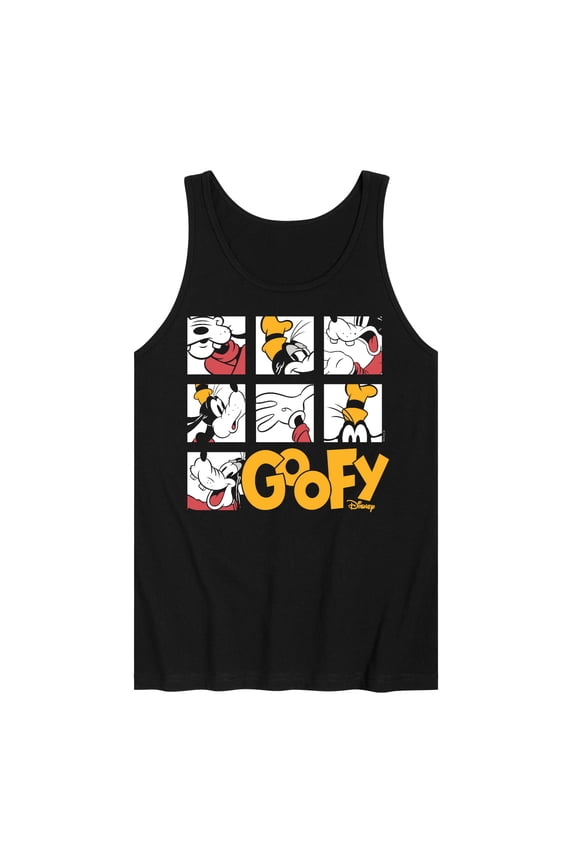 - Goofy Grid - Men's Sleeveless Graphic Tank Top