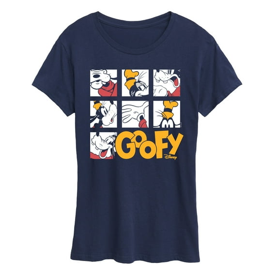 Disney - Goofy Grid - Women's Short Sleeve Graphic T-Shirt