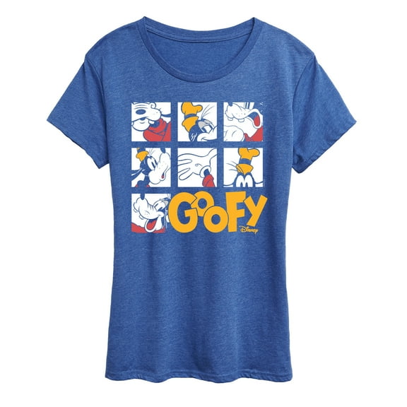 Disney - Goofy Grid - Women's Short Sleeve Graphic T-Shirt