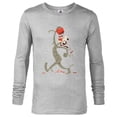 thumbnail image 1 of Disney Goofy Halloween Candy Chugging Trick or Treat Mummy - Long Sleeve T-Shirt for Men - Customized-Athletic Heather, 1 of 5
