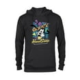 thumbnail image 1 of Disney Goofy HandSome Retro ‘90s Vintage Style Distressed - Pullover Hoodie for Adults - Customized-Black, 1 of 5