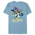 thumbnail image 1 of Disney Goofy HandSome Retro ‘90s Vintage Style Distressed - Short Sleeve Blended T-Shirt for Adults - Customized-Ocean Blue, 1 of 5