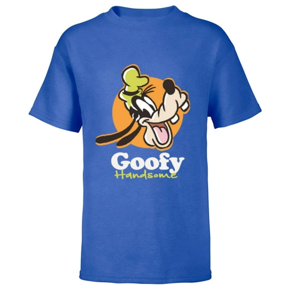 Disney Goofy Handsome Classic Funny - Short Sleeve T-Shirt for Kids - Customized-Royal
