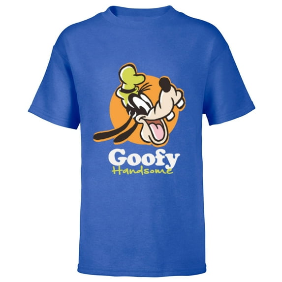 Disney Goofy Handsome Classic Funny - Short Sleeve T-Shirt for Kids - Customized-Royal
