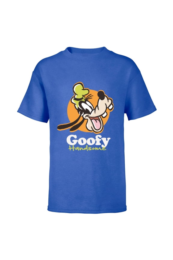 Goofy Handsome Classic Funny - Short Sleeve T-Shirt for Kids - Customized-Royal