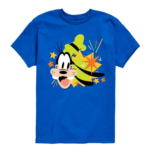 Disney - Goofy Head - Toddler And Youth Short Sleeve Graphic T-Shirt