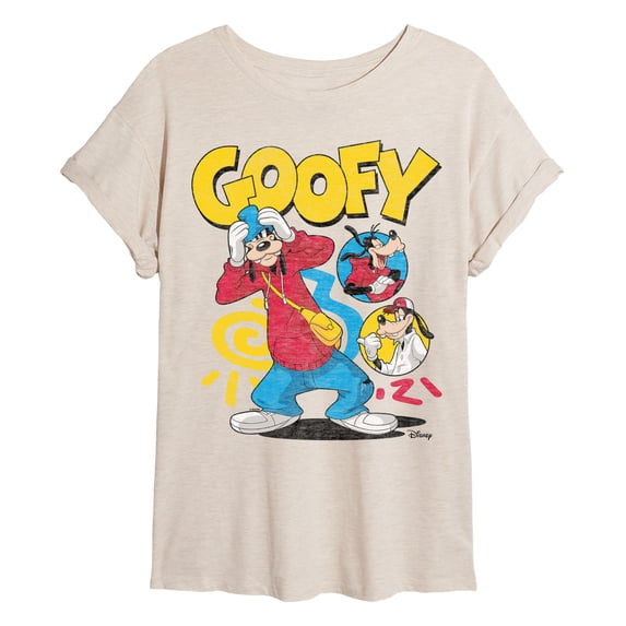 Disney - Goofy Hiphop Oversized Oversized Graphic T-Shirt