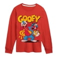 thumbnail image 1 of Disney - Goofy Hiphop - Youth Boys Long Sleeve Graphic T-Shirt, 1 of 4