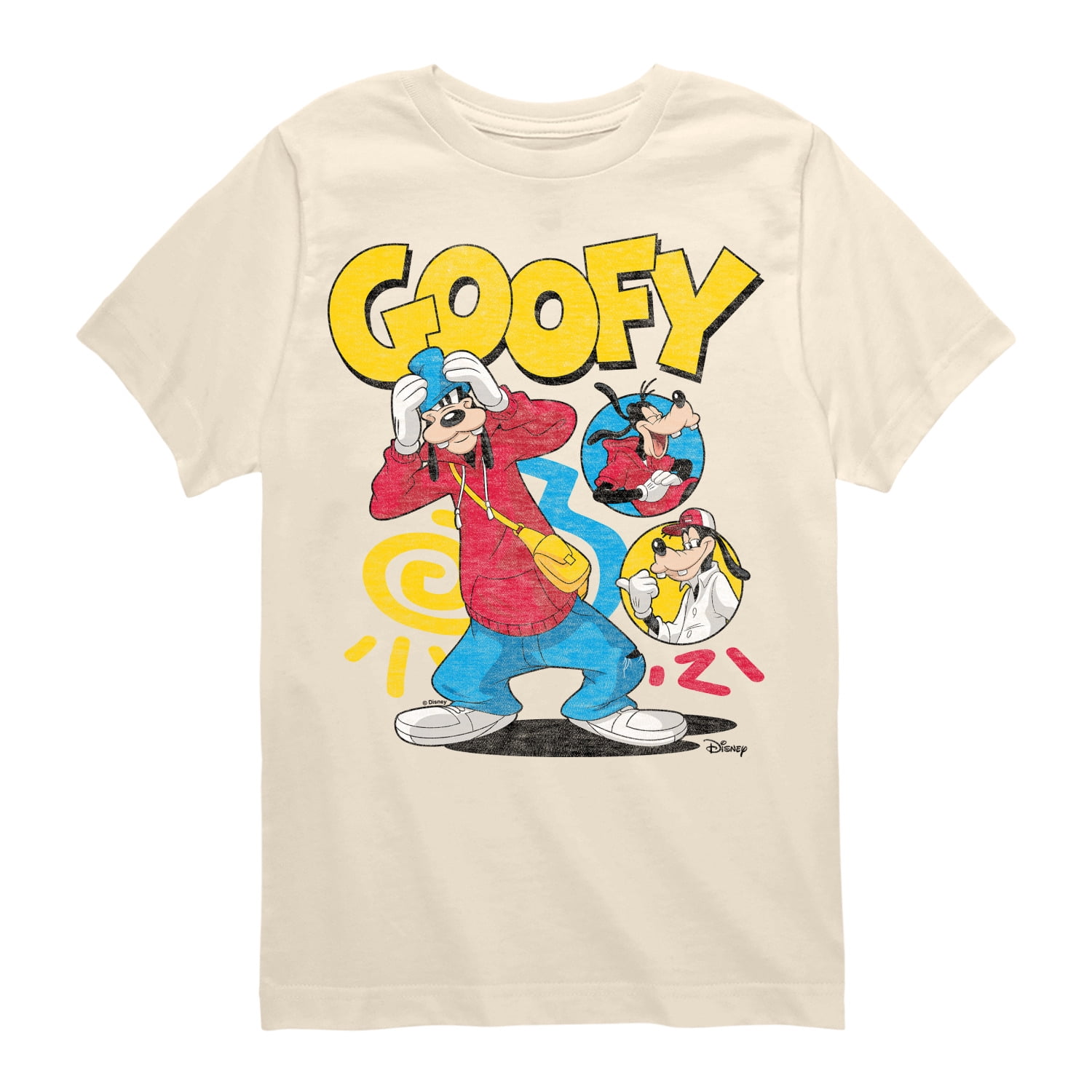 Disney - Goofy Hiphop - Youth Boys Short Sleeve Graphic T-Shirt ...