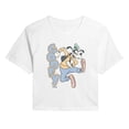 thumbnail image 1 of Disney - Goofy - Juniors Cropped Graphic T-Shirt, 1 of 4
